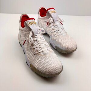 NWOB Nike | LeBron James 16 Low - Draft Night - White Ice Gold - Size 10.5